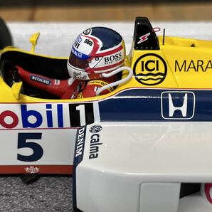 (希少】1/18 ウィリアムズホンダ FW11B ナイジェルマンセル 1987 British GP WINNERの画像10