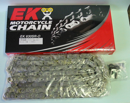 カワサキ Z750A4/5 1976-1977年 適合 純正装着メーカーEKチェーン 630SRO 100L カシメジョイント付