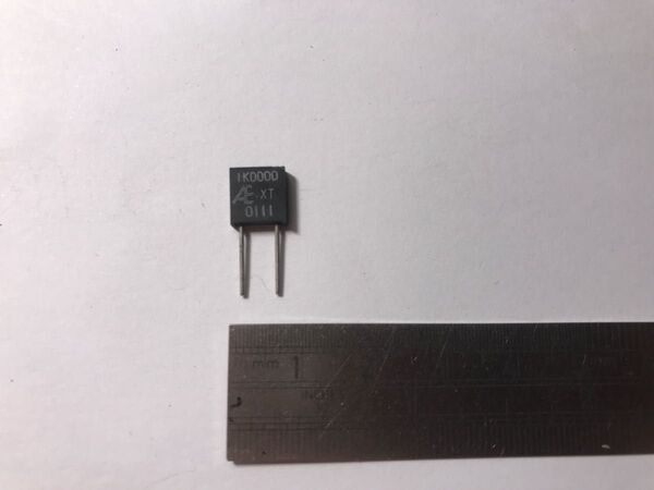 超精密抵抗 アルファエレクトリクス製 1kohm
