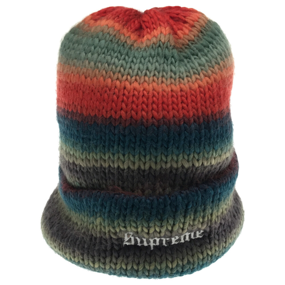Supreme Ombre Stripe Beanie レア商品 最終値下げ