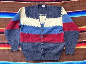 *MEN'S BIGI men's Bigi 80s Vintage cardigan * search sweater knitted jacket old clothes 