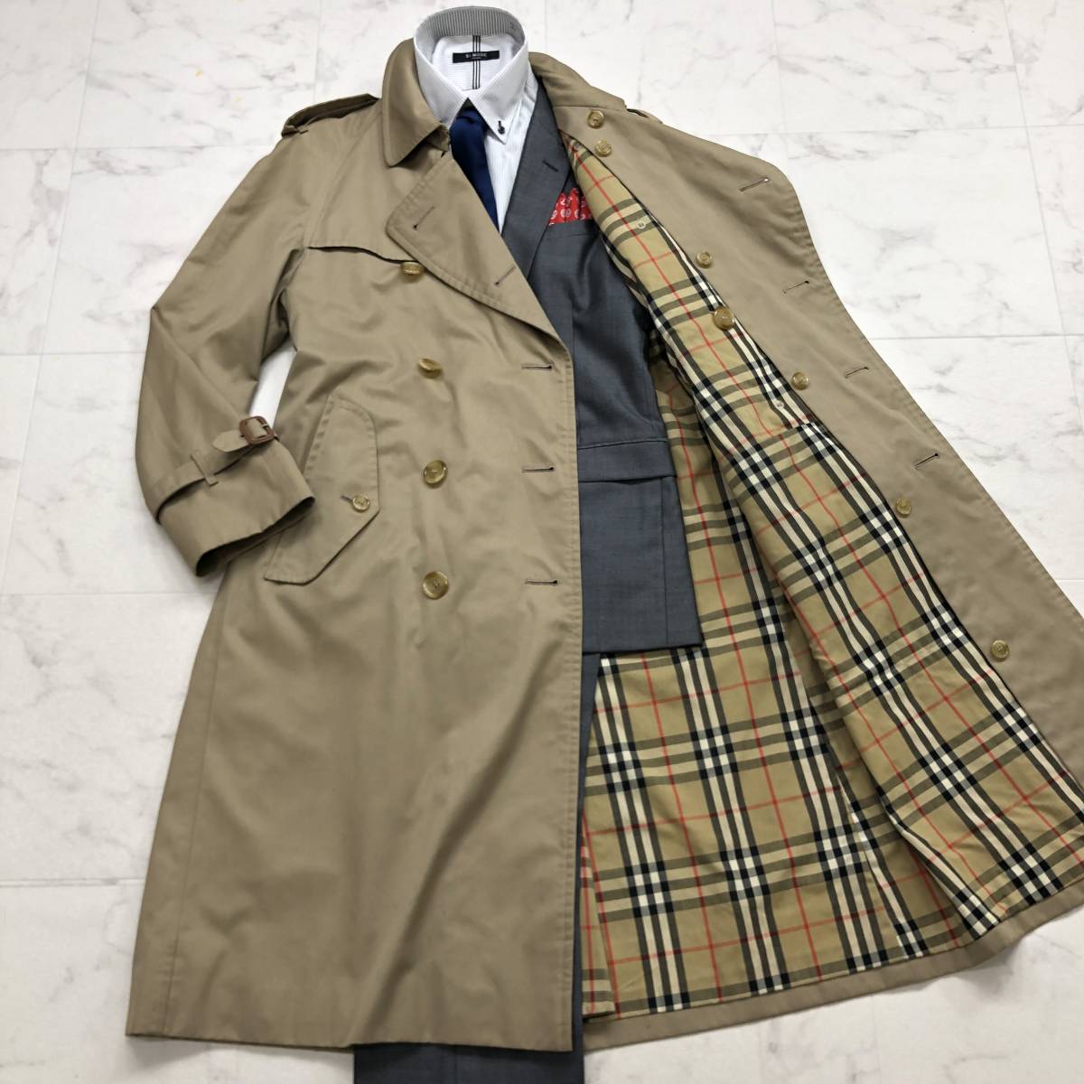 ヤフオク! -バーバリートレンチコート メンズの中古品・新品・未使用品一覧