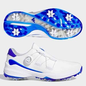 [ new goods ] Adidas Golf men's ZG23 BOA shoes GY9715 26.5cm
