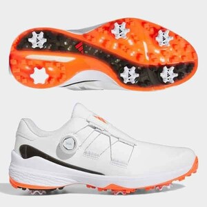 [ new goods ] Adidas Golf men's ZG23 BOA shoes GY9716 26.5cm