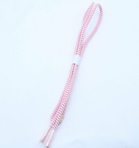 o. have on circle obi shime silk pink braided ob177 unused goods 20 fee 30 fee 40 fee 50 fee 60 fee all season free shipping 