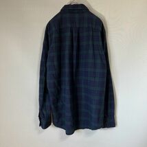 ◎UNIQLO ユニクロ ネルシャツ 長袖シャツ グリーン レディース Lサイズ 綿100%_画像2