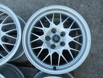 日産 ステージア 260RS WGNC34 純正 アルミ BBS 17インチ 7J 4本 WGC34 (検索 R32 R33 Z32 S14 S15 C35 オプション オーテック バージョン_画像5