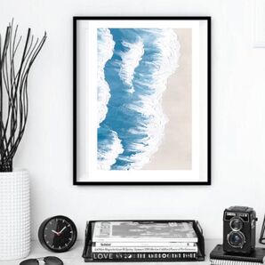 インテリア アートポスター A4フレーム付き