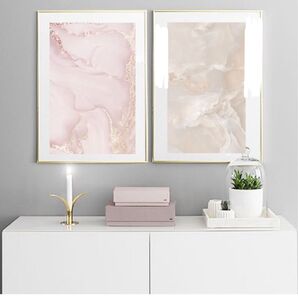 インテリア アートポスター A4フレーム付き