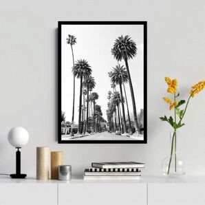 インテリア アートポスター A4フレーム付き