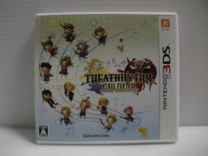 シアトリズム　ファイナルファンタジー　THEATRHYTHM FINAL FANTASY　3DS　認識確認済み　NINTENDO　SQUARE ENIX スクエニ　FF