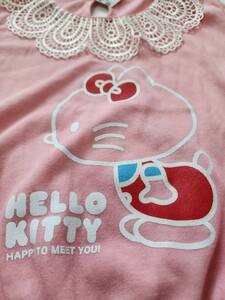 ★HELLO　KITTY　長袖チュニックTシャツ　120