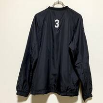 アメリカ古着　プルオーバージャケット　スポーツテック　刺繍　Sサイズ　ブラック　【M12】_画像2