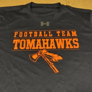 【非売品】法政大学アメフト部TOMAHAWKS 選手支給Tシャツ LG