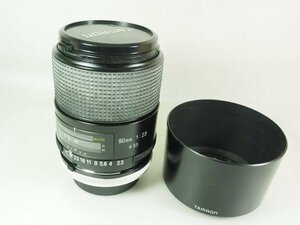 B999☆☆良品★タムロン 90mm F2.5 マクロ キヤノンFDアダプター付き