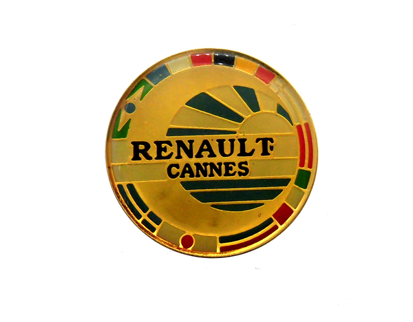 Ψ ビンテージ アンティーク RENAULT CANNES ルノー 企業物 ピンズ ピンバッヂ ピンバッジ