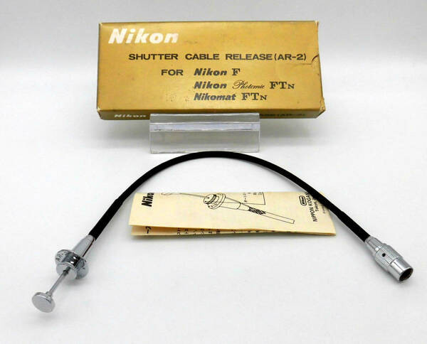 Ψ新品 Nikon AR-2 カブセ式ケーブルレリーズ