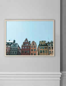 NOUROM | STOCKHOLM, OLD TOWN #5 | アートプリント/ポスター (50x70cm)