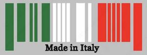 バーコードステッカー イタリアトリコローレ Made in Italy