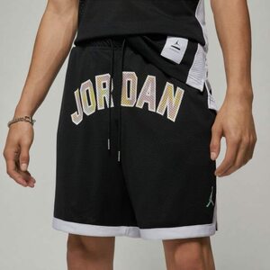 ナイキ ジョーダン スポーツ DNA メッシュ ハーフパンツ Mサイズ 定価8030円 ブラック 黒 JORDAN ショートパンツ ショーツ