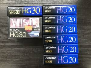 【ジャンク品】ビデオカセットテープ VHS-C HG20 30 セット ※164309