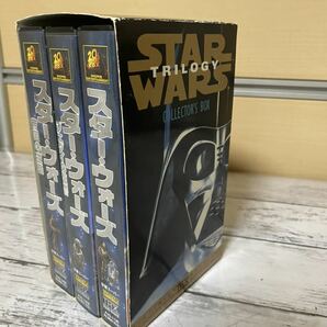 23A03-131:VHSビデオ3本セット STAR WARS TRILOGY（スターウォーズ トリロジー）ジェダイの復讐 帝国の逆襲 JEDIの画像2