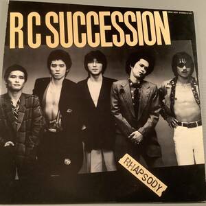 LP●RC SUCCESSION／RHAPSODY※忌野清志郎●