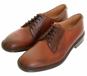 ★英国王室御用達★Tricker's 外羽根プレーントゥ ロバート チェストナット/25.5cm(UK7)[新品/箱入/即決/送料無料]