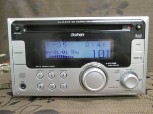 M1042＞＞ホンダ純正 Gathers CDデッキ 整備済 WX-104C＜＜MP3/AUX