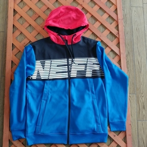 NEFF ネフ 【FLINT SHREDDER】 BLUE Lsize 新品正規 ソフトシェル