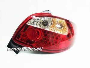  Peugeot *206(Peugeot 206 ) LED tail lamp red / clear new goods left right set 