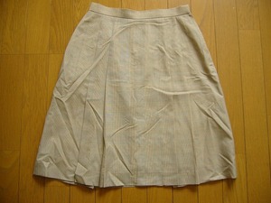 * anonymity delivery THE SCOTCH HOUSE Scotch house * check * pleated skirt 11 B