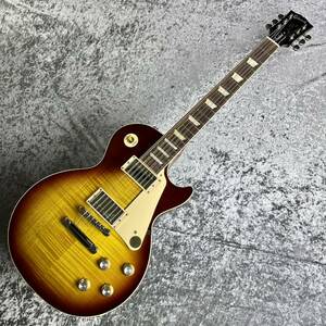 即決 2023年3月新品購入品 試奏のみ 新品同様 王道大人のレスポール 最高のトラ杢トップ GibsonLes Paul Standard '60s Iced Tea 