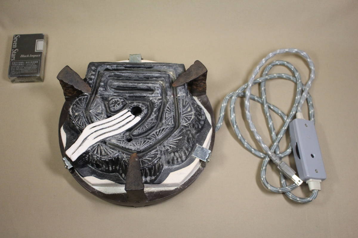 ヤフオク! -炭型電熱器の中古品・新品・未使用品一覧