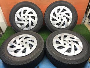 9Q-23)冬 195/65R15 DUNLOP Winter Maxx 03 2020年 8.5-9分山 トヨタ純正 カローラ アクシオ フィルダー等