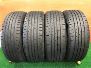 10Q-142) 215/60R17 GOOD YEAR Eagle RV-F 7-8分山 4本