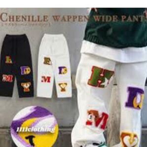 A.T.C ワッペンデザインパンツ