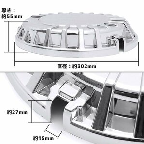 新型 日野 17 レンジャー メッキ エアー クリーナー カバー 標準 ワイド 新品 H29.5～ エア インテーク カバー エアクリ キャップの画像5