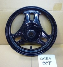 CA1EA セピア Rホイール (検 suzuki sepia rear wheel zz リア スズキ スーパーモレ アドレス ハイアップ レッツ ヴェルデ 2 4 5 流用_画像1