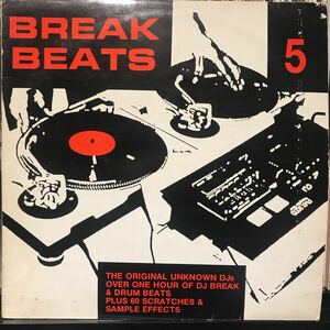 The Original Unknown DJs / Break Beats 5 UKオリジナル盤