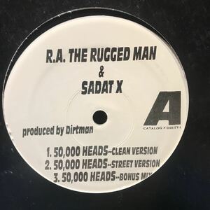 R.A. The Rugged Man & Sadat X / 50,000 Heads US盤