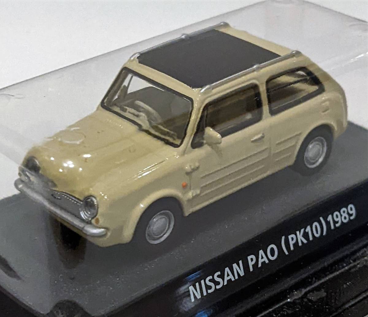 新品・未開封】非売品 チョロQ NISSAN 日産 パオ スケルトン 匿名配送