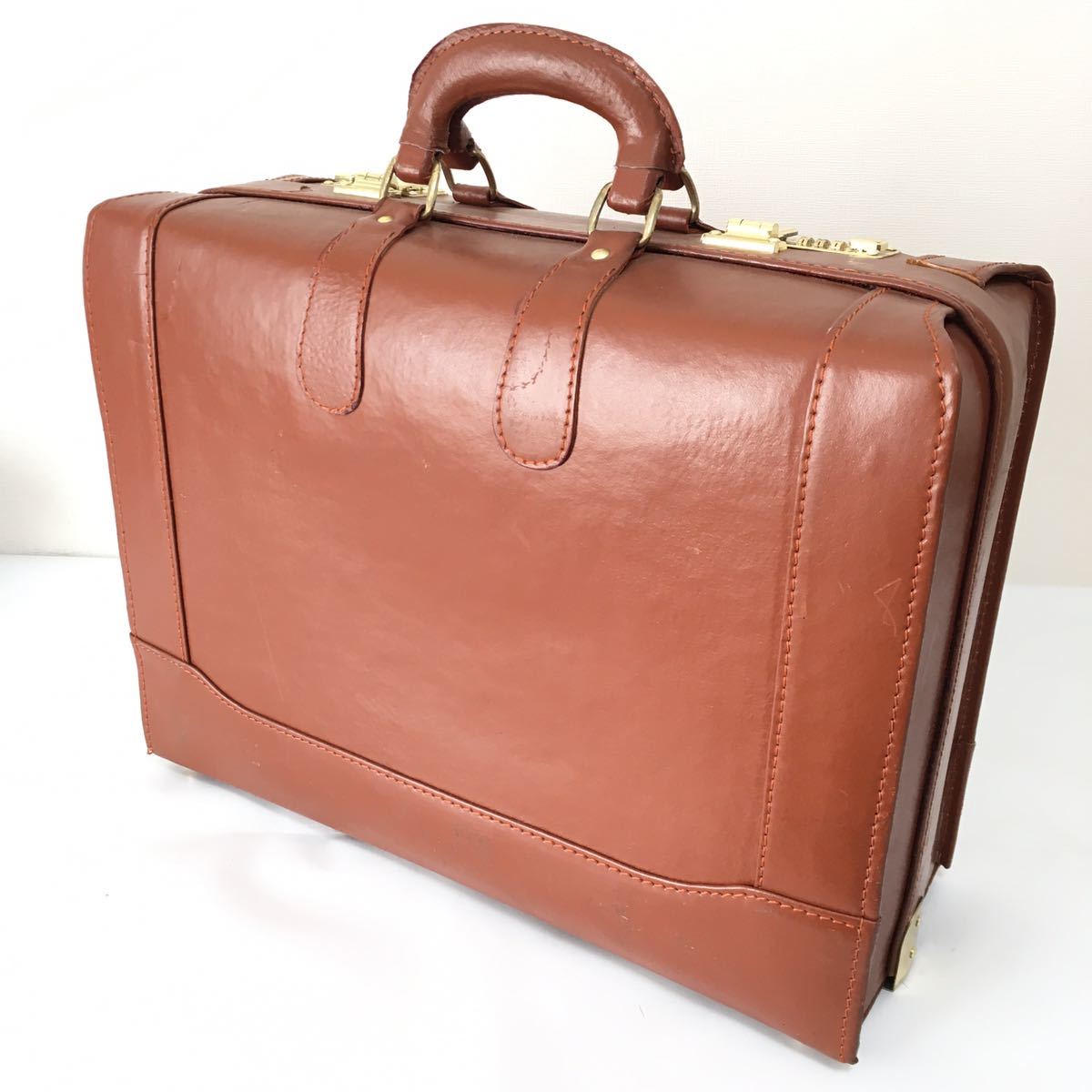 ブランド 新品 INDEED☆レザーショルダーバッグ ドクターバッグ ダレス