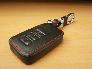  exclusive use smart key case 2 black red Lexus / original leather IS200t IS250 IS300h IS350 smart key key case car make design 