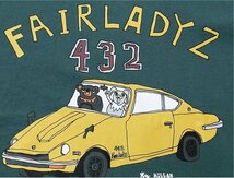 NISSANコラボ USAコットン フェアレディZ 432半袖Tシャツ◆go slow caravan ブルーグリーンMサイズ 391944 ゴースローキャラバン 日産_画像4