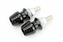 送料185円 5mm 荷掛フックボルト2個 黒 ZX-9R ZXR750 ZZ-R1100 GPZ1000RX ZX-12R ZZR1400 ZX-10R ZZR400 GPZ400F ZX-9Rカウル スタンド_画像5