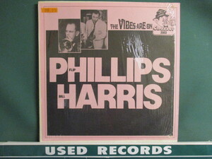 Phillips Harris ： The Vibes Are On LP (( Jazz / Flip Phillips / Bill Harris / 落札5点で送料無料