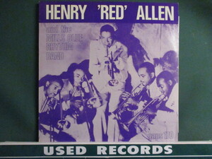 Henry 'RED' Allen And The Mills Blue Rhythm Band ： LP (( Jazz Trumpeter Singer / 落札5点で送料無料