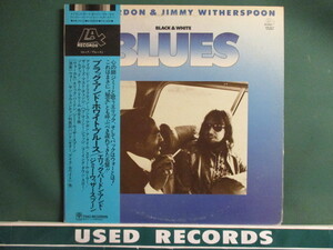 Eric Burdon / Jimmy Witherspoon ： Black And White Blues LP (( WAR ブルース / 落札5点で送料無料