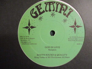 Roots Sound & Quality ： God Is Love 12'' (( Reggae レゲエ / 落札5点で送料無料